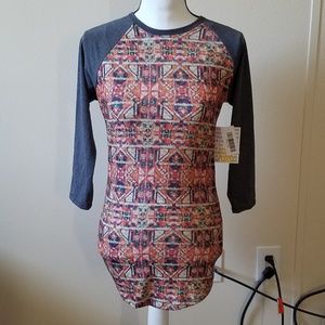 🧡 4 for $15! Nwt’s Lularoe Randy Baseball Tee XXS